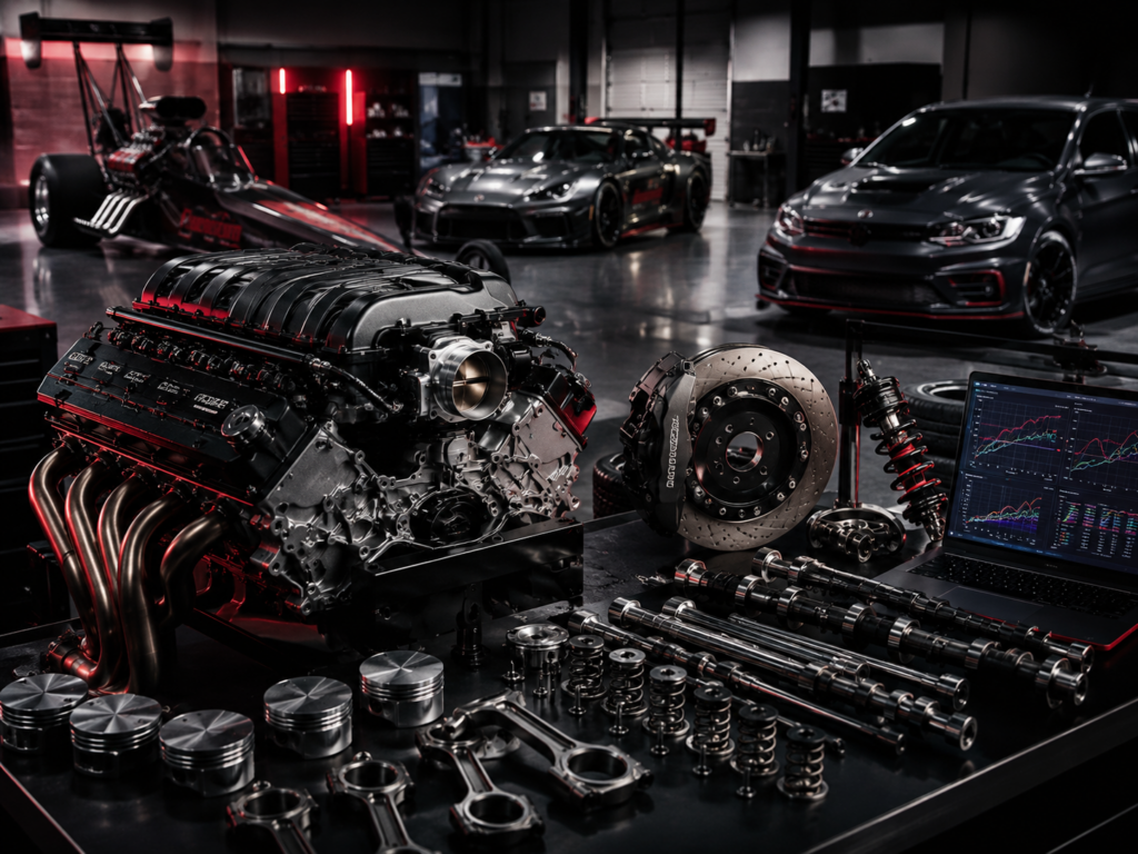 Custom performance engine build at Big South Performance in Winston-Salem NC